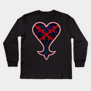 Kingdom Hearts Heartless Heart Kids Long Sleeve T-Shirt